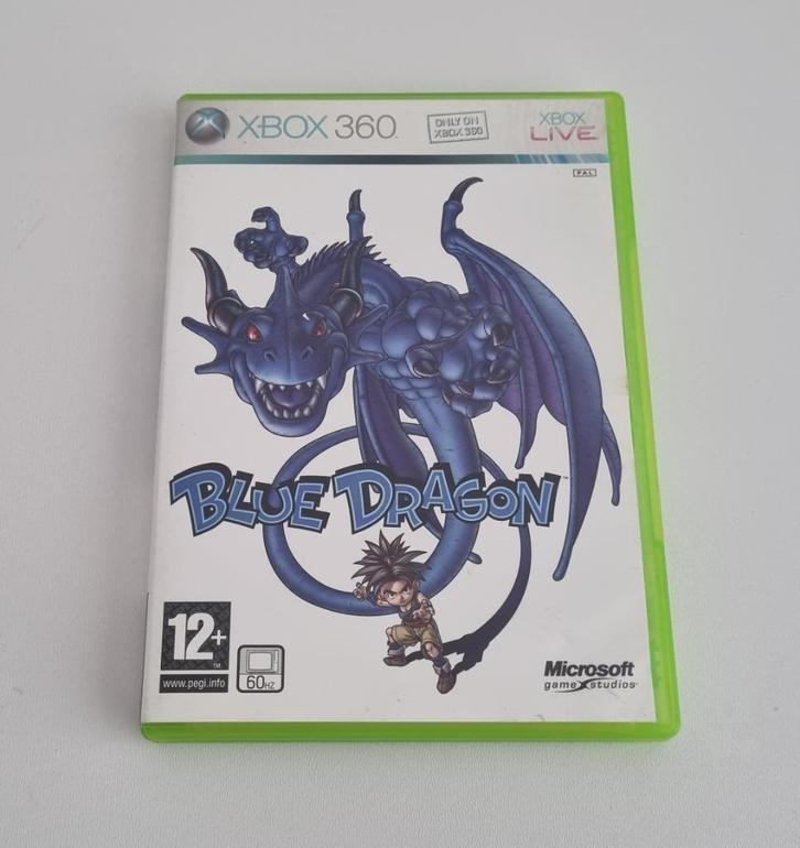 Blue Dragon Xbox 360 Game Compleet, Spelcomputers en Games, Games | Xbox 360, Gebruikt, Role Playing Game (Rpg), 1 speler, Vanaf 12 jaar