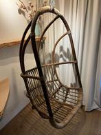 Rotan hangstoel bamboe, Ophalen, Zo goed als nieuw