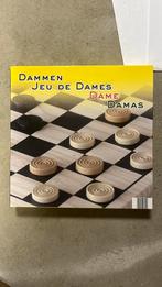 Dammen, Hobby en Vrije tijd, Gezelschapsspellen | Bordspellen, Ophalen of Verzenden, Zo goed als nieuw