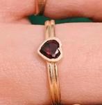 ️️️️✨Anna nina romy boomsma gouden ring pinky love, Ophalen of Verzenden, Nieuw, Goud, Met edelsteen