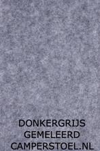 Naaldvilt super stretch donkergrijs, Caravans en Kamperen, Camper-accessoires, Ophalen of Verzenden, Nieuw