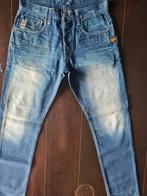 ZGAN CLASSIC G STAR RAW ATTACC STRAIGHT TAPERED JEANS S 32, Ophalen of Verzenden, Zo goed als nieuw, Blauw, W32 (confectie 46) of kleiner
