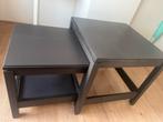 Ikea salon tafel set - tweedelig, Vierkant, 55 tot 75 cm, Zo goed als nieuw, Hout