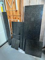 Zwarte granieten platen, Ophalen, Zo goed als nieuw, Overige materialen, 20 tot 50 mm