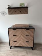 Complete Babymeubelset Zwart Visgraat + Box, Gebruikt, 50 tot 70 cm, Ophalen of Verzenden, 75 tot 100 cm