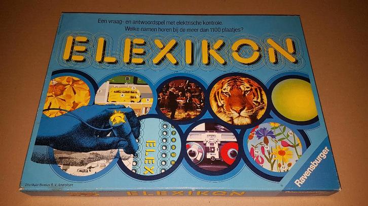 Spel - Elexikon, Hobby en Vrije tijd, Gezelschapsspellen | Overige, Zo goed als nieuw, Een of twee spelers, Drie of vier spelers