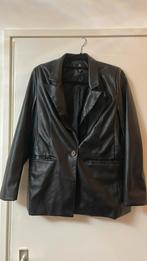 Threadbare CONKER - Imitatieleren jas - black Maat M 38, Maat 38/40 (M), Zwart, Nieuw, Ophalen of Verzenden