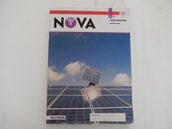 * Nova Natuurkunde 3 VWO/Gymnasium 3B Malmberg Max *, Boeken, Schoolboeken, Gelezen, Natuurkunde, VWO, Ophalen of Verzenden