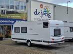 Dethleffs C'Joy 480 QLK Mover - Voortent, Caravans en Kamperen, Caravans, Standaardzit, Bedrijf, 5 tot 6 meter, Tot en met 6