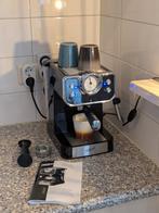 Espresso machine, zwart, OldScool, klein formaat, Witgoed en Apparatuur, Koffiezetapparaten, Ophalen, Zo goed als nieuw, Koffiemachine