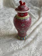 Antieke chinese vaas met deksel, Antiek en Kunst, Ophalen of Verzenden