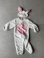 Carnaval konijn dikke stof roze/wit (maat 110 +), Kinderen en Baby's, 110 t/m 116, Jongen of Meisje, Ophalen of Verzenden, Zo goed als nieuw