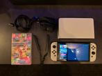Nintendo switch OLED, Spelcomputers en Games, Spelcomputers | Nintendo Switch, Met games, Zo goed als nieuw, Met 1 controller