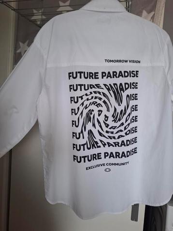 Witte blouse Future beschikbaar voor biedingen