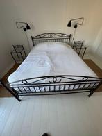 Tweepersoonsbed, Huis en Inrichting, Slaapkamer | Bedden, Ophalen, Overige materialen, Gebruikt, Overige kleuren
