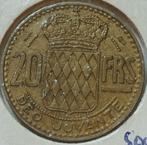 Monaco 20 francs 1950, Postzegels en Munten, Munten | Europa | Niet-Euromunten, Verzenden, Overige landen, Losse munt
