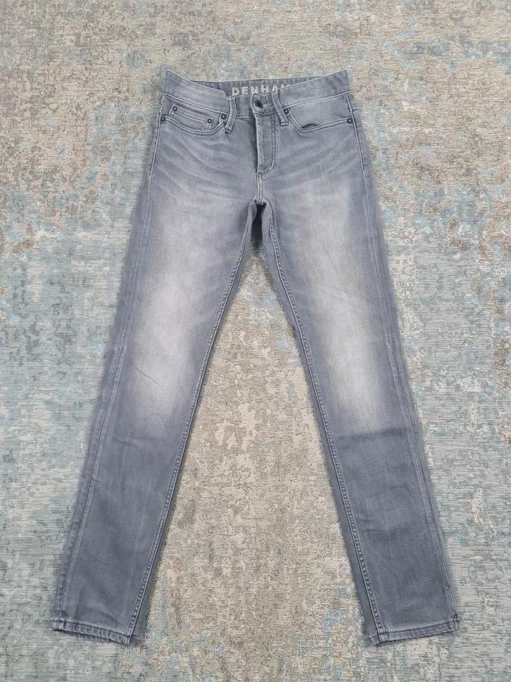 DENHAM RAZOR W28 L32 Slim STRETCH Bronno2832 Grijs, Kleding | Heren, Spijkerbroeken en Jeans, Zo goed als nieuw, W32 (confectie 46) of kleiner