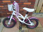 12 Inch Volare Heart Cruiser Wit met zijwieltjes, Ophalen, 14 inch of minder, Volare, Handrem