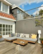 Loungeset tuin of terras in goede staat, Tuin en Terras, Ophalen, Gebruikt, 6 zitplaatsen, Loungeset