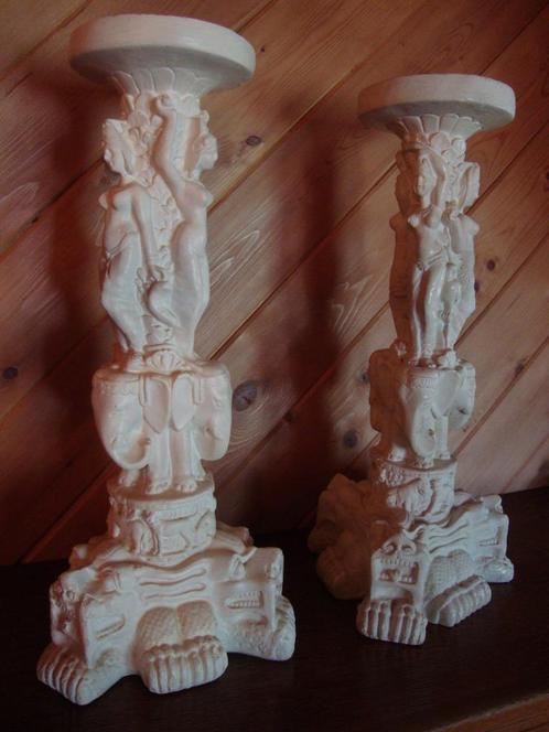 Mooie lampvoeten 2x, Antiek en Kunst, Curiosa en Brocante, Ophalen