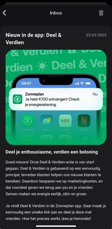 Zonneplan gratis 200eur beschikbaar voor biedingen