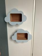 2 houten wolkjes opbergers, Ophalen of Verzenden, Zo goed als nieuw