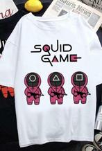 Squid game xs shirt tshirt wit witte, Kleding | Heren, Nieuw, Maat 46 (S) of kleiner, Wit, Verzenden