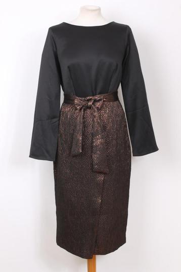 XMAS! Bronzen jurk van Closet maat M beschikbaar voor biedingen