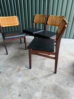 Set/4 Vintage Top Form Stoelen, 1960, Skai Webbing, Ophalen of Verzenden, Gebruikt, Twee