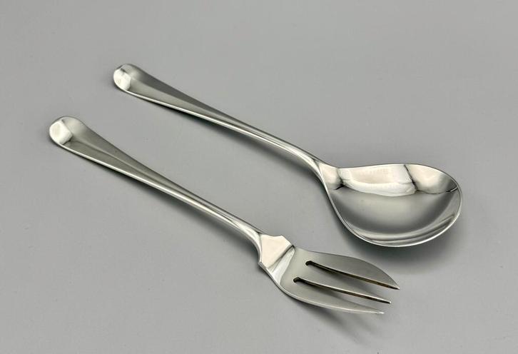 Zilverem gembercouvert, Hollands glad, Antiek en Kunst, Antiek | Bestek, Ophalen of Verzenden