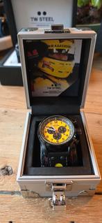 TW Steel WTC Editie - nr 35 van 150, Overige merken, Leer, Staal, Polshorloge