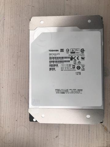 Toshiba 12TB Enterprise (MG07ACA12TE) beschikbaar voor biedingen