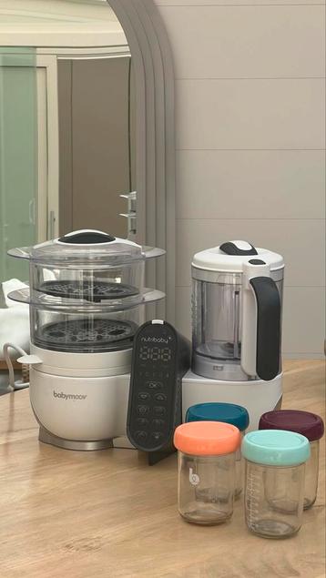 Babymoov Plus -Nutribaby+ + glazen potjes. beschikbaar voor biedingen