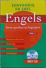 Boek Eenvoudig en Snel Engels Deel 2 Zuid Nederlandse Uitg., Ophalen of Verzenden, Nieuw, Zuid Nederlandse Uitg.