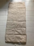 Wollen onderlegger zuiver scheerwol 70x145cm, Gebruikt, Jongetje of Meisje, Wit, Overige typen
