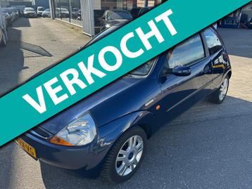 Ford Ka 1.3 Ka des Bouvrie! Leer l Airco l Elek pakket l LM  beschikbaar voor biedingen