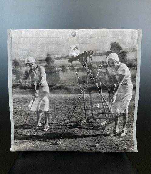 Tas foto afbeelding Golf jaren 1920, Sieraden, Tassen en Uiterlijk, Tassen | Schoudertassen, Zo goed als nieuw, Ophalen of Verzenden