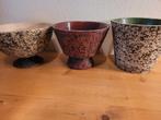 stoere vintage bloempotten 3 voor 22 euro bloempot pot potje, Ophalen of Verzenden, Zo goed als nieuw