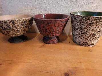 stoere vintage bloempotten 3 voor 22 euro bloempot pot potje beschikbaar voor biedingen