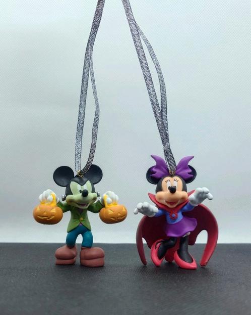 Disney Mickey & Minnie Mouse Halloween set kerst ornamenten, Verzamelen, Disney, Nieuw, Mickey Mouse, Ophalen of Verzenden