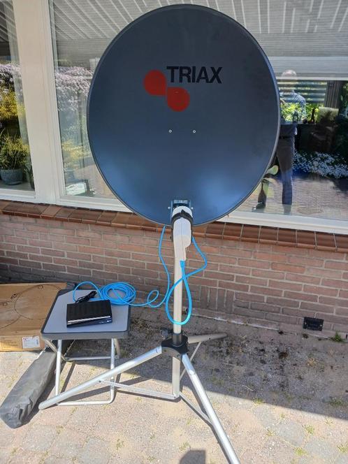 schotelantenne compleet, Audio, Tv en Foto, Schotelantennes, Zo goed als nieuw, (Schotel)antenne, Overige merken, Ophalen