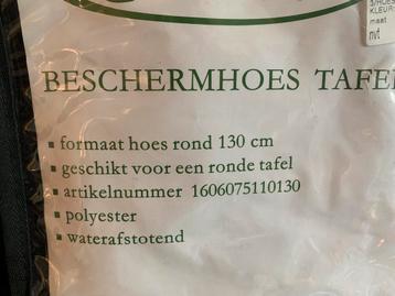 Beschermhoes Tafelblad Rond 130cm - Nieuw beschikbaar voor biedingen