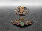 Duitsland  - 2 Brandweer   emblemen., Ophalen of Verzenden, Landmacht, Duitsland, Embleem of Badge