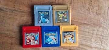 Pokémon voor de game boy COLOR  beschikbaar voor biedingen