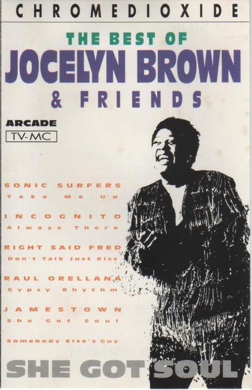The Best of Jocelyn Brown & Friends, Cd's en Dvd's, Cassettebandjes, Gebruikt, Origineel, R&B en Soul, 1 bandje, Ophalen of Verzenden