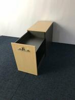 2 x Steelcase ladekast, ahorn/antraciet, Gebruikt, 50 tot 100 cm, 3 of 4 laden, Minder dan 100 cm