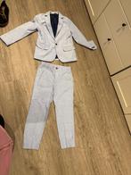 Jongens Pak Kostuum blauw maat 134, Ophalen of Verzenden, Zo goed als nieuw, Maat 134