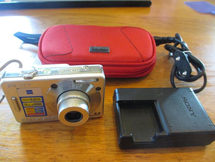 Sony Cybershot DSC-W50 digitale camera, Audio, Tv en Foto, Fotocamera's Digitaal, Gebruikt, Compact, Sony, Minder dan 4 keer, Ophalen of Verzenden