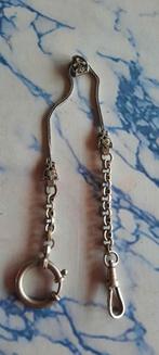 Antieke  horlogeketting,chatelaine niëllo techniek 1920., Ophalen of Verzenden, Overige materialen, Ketting