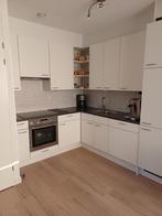 Witte mat L keuken onbeschadigd., Huis en Inrichting, Keuken | Complete keukens, Ophalen, Gebruikt, Wit, Hoekkeuken